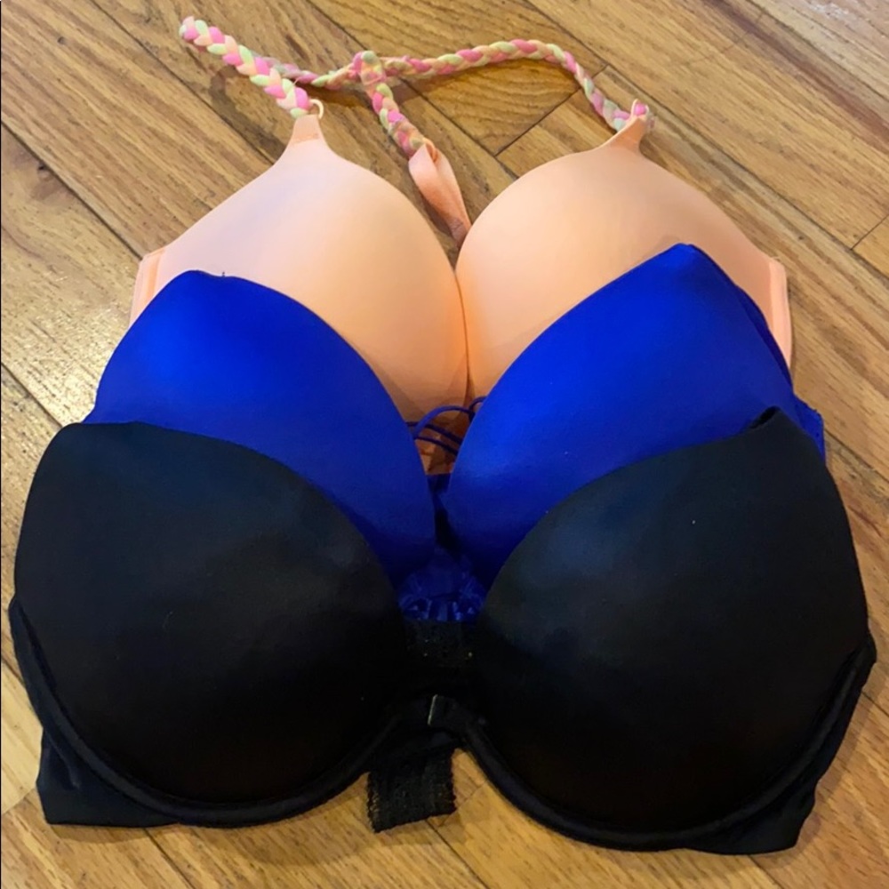 Victoria Secret Very Sexy Push-up 34DD set of 3